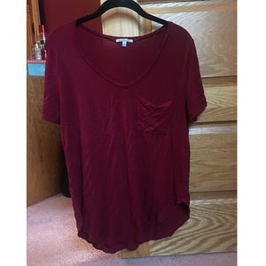 Maroon Top